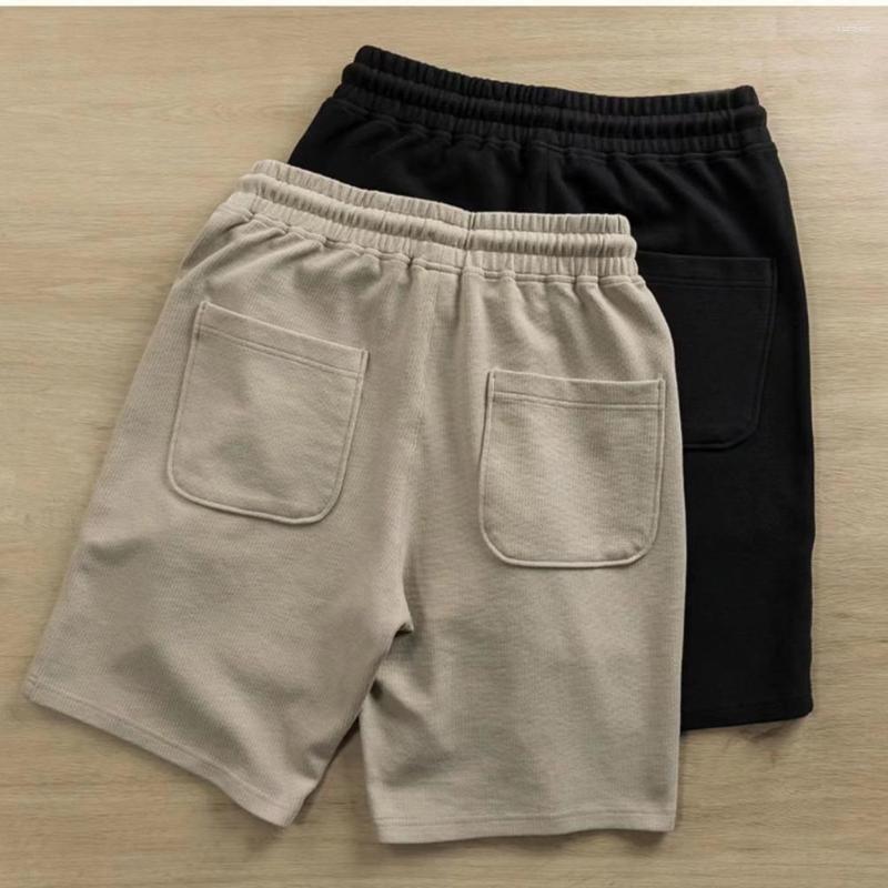 Men's Shorts Men Summer Elastic Waist Loose Thin Drawstring Pockets Keep Cooling Solid Color Breathable Beach Clothes, Black
Men's Shorts Men Summer Elastic Waist Loose Thin Drawstring Pockets Keep Cooling Solid Color Breathable Beach Clothes, Black