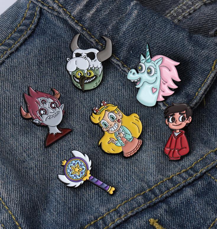 Princess Magic Wand Enamel Pins Horns Anime Badge For Girl Brooches Cartoon Lapel Pin Jewelry Gifts For Fans Friends Whole9455938, White
Princess Magic Wand Enamel Pins Horns Anime Badge For Girl Brooches Cartoon Lapel Pin Jewelry Gifts For Fans Friends Whole9455938, White