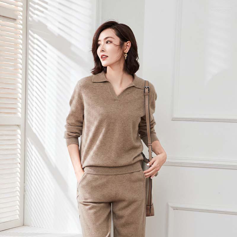 Women's Sweaters 2023 Autumn Winter Intellectual Slim Small Turn-down Collar Sweater Temperament Elegant Pure Cashmere Ladies Knitwear, Bean green
Women's Sweaters 2023 Autumn Winter Intellectual Slim Small Turn-down Collar Sweater Temperament Elegant Pure Cashmere Ladies Knitwear, Bean green
