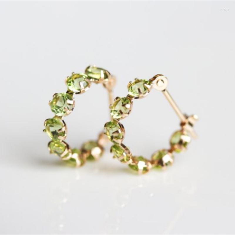 Dangle Earrings Original Design Silver Inlaid Peridot Single Row Emerald For Women Fresh Style Ear Buckle Fashion Marriage Jewelry
Dangle Earrings Original Design Silver Inlaid Peridot Single Row Emerald For Women Fresh Style Ear Buckle Fashion Marriage Jewelry
