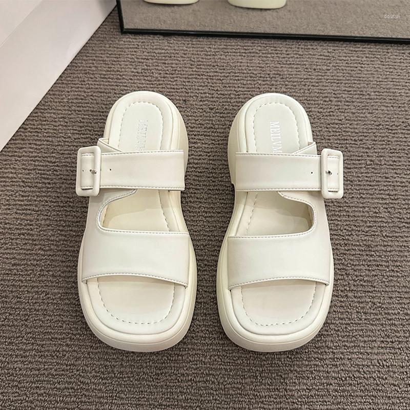 Slippers Open Toe Causal Women Summer Flats Platform Shoes Buckle Flip Flops 2023 Brand Slides Fad Sandals Ladies, Beige
Slippers Open Toe Causal Women Summer Flats Platform Shoes Buckle Flip Flops 2023 Brand Slides Fad Sandals Ladies, Beige