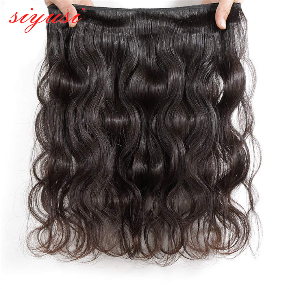 Hair Bulks Indian Body Wave Bundles Human Weaving Natural Black 134 For women Raw s 28 30 Inch Wholesale 230525