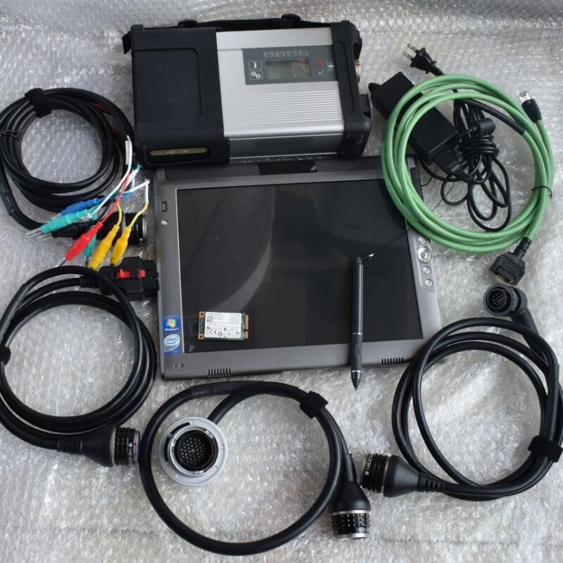 Full Set C5 MB STAR SD Connect Auto Diagnostic Tool With Wifi For Benz 12V 24V Truck/Car Software SSD in LE1700 Laptop 
Full Set C5 MB STAR SD Connect Auto Diagnostic Tool With Wifi For Benz 12V 24V Truck/Car Software SSD in LE1700 Laptop