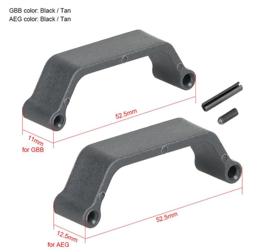 Canis Latrans Tactical Accessory Black Tan Color For GBBAEG Type Good Quality CL3301832031270
Canis Latrans Tactical Accessory Black Tan Color For GBBAEG Type Good Quality CL3301832031270