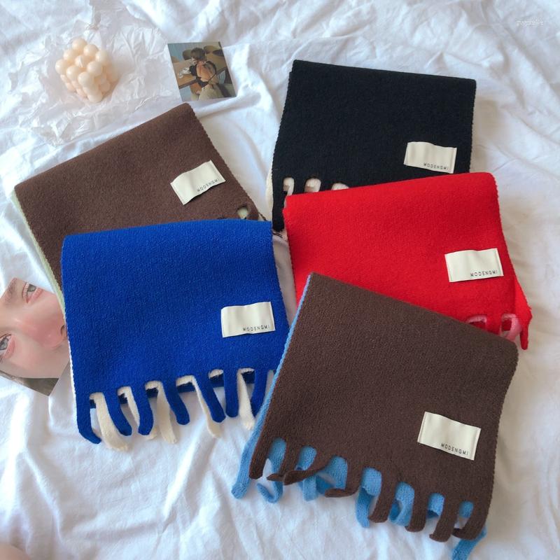 Scarves Women Two-Color Cashmere With Tassel Lady Winter Autumn Long Scarf Thinker Warm Shawl For
Scarves Women Two-Color Cashmere With Tassel Lady Winter Autumn Long Scarf Thinker Warm Shawl For