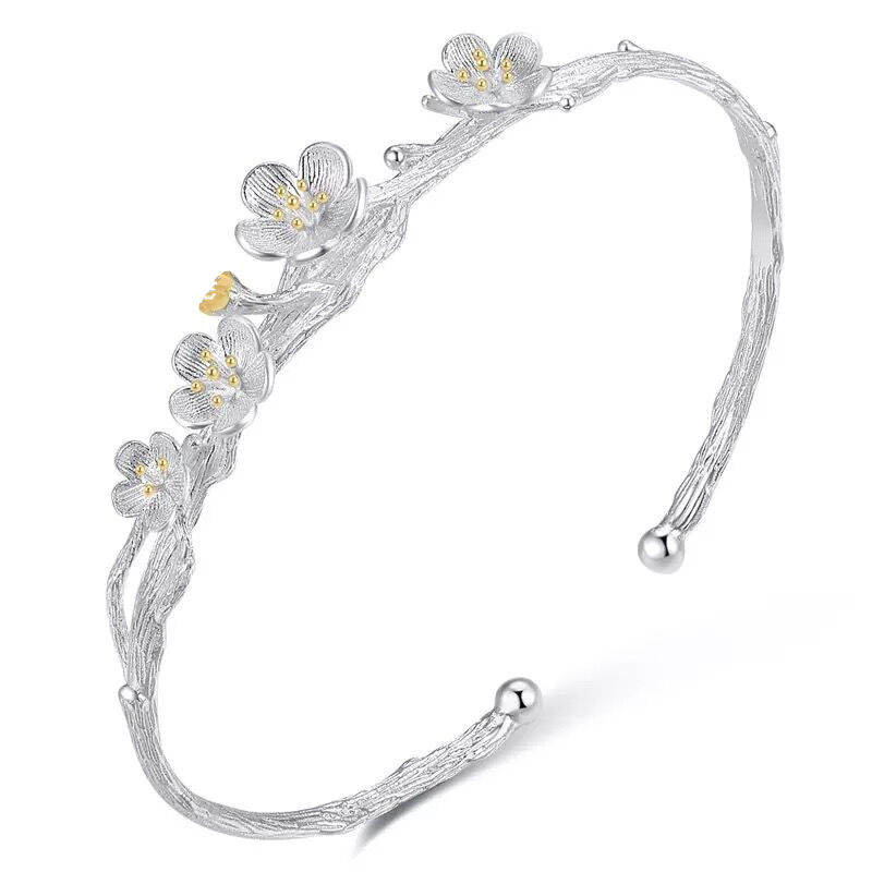 infinity Bracelets 925 Sterling Silver Fashion Charms Bangle Bracelet Retro Vintage Mixed Styles Jewelry for Women Christmas Gift Wholesale