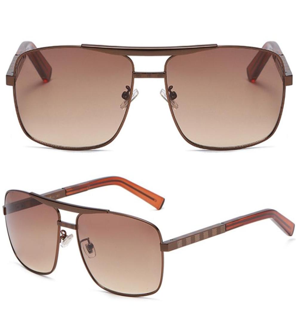 Classic Fashion Mens Womens Sunglasses Gun Metal Frame Brown Gradient 59mm Lenses UV Protection Sun Glasses6085290
Classic Fashion Mens Womens Sunglasses Gun Metal Frame Brown Gradient 59mm Lenses UV Protection Sun Glasses6085290