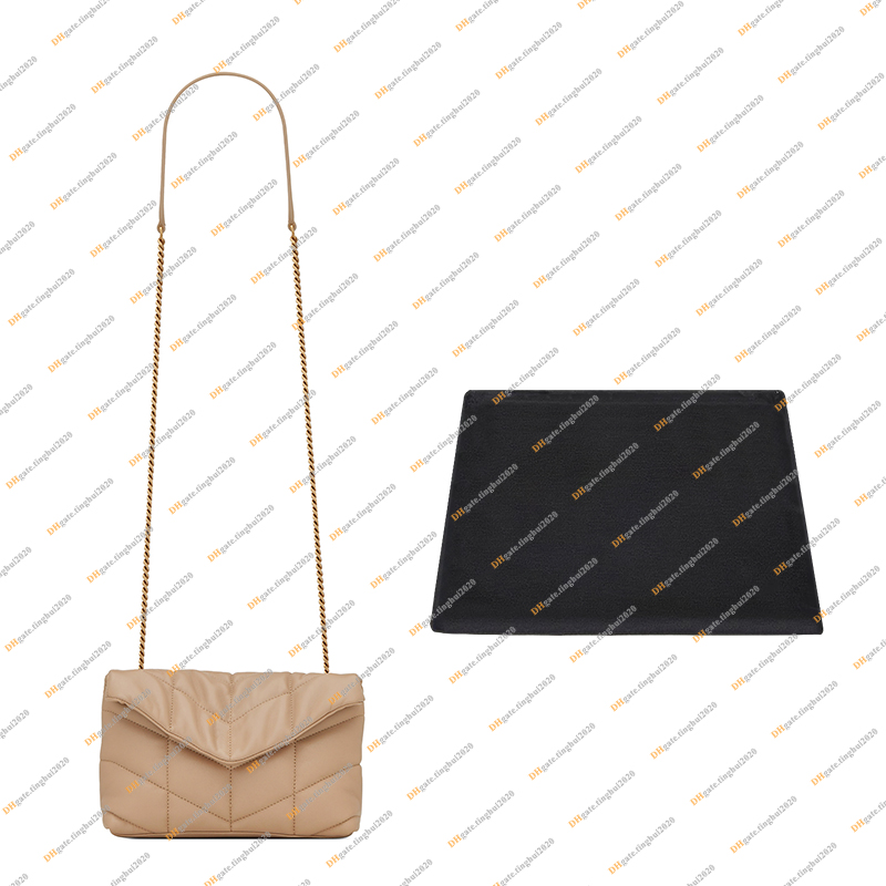 Sheepskin Shoulder Bag Bags Fashion Designe Ladies Crossbody PUFFER Chain TOTE Handbags Top Handbag Bag TOP Mirror 620333 577475 577476 Pouch Purse 3 Size 640