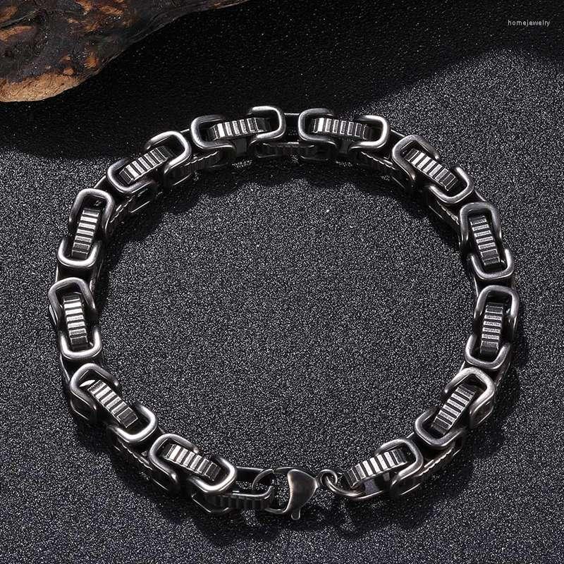 Link Bracelets Exquisite Personality Simple Stainless Steel Hip Hop Street Trend Men And Women Bracelet GS0098
Link Bracelets Exquisite Personality Simple Stainless Steel Hip Hop Street Trend Men And Women Bracelet GS0098