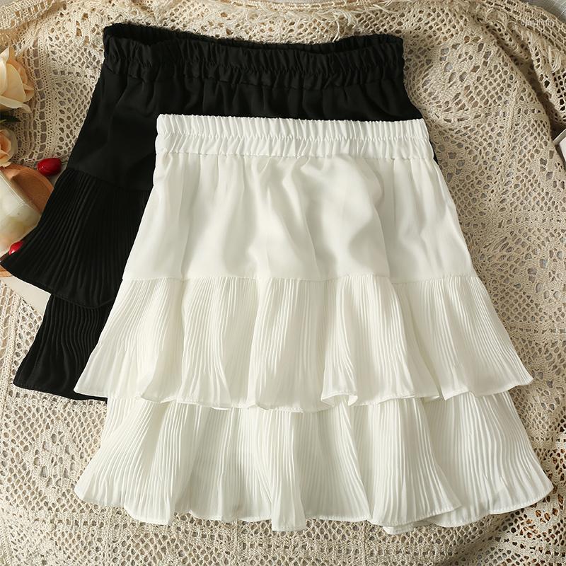 Skirts Gagaok Chiffon Skirt Women 2023 Summer Solid Ruffles Empire A Line Mini Sweet Slim Fashion Chic Wild Clothing, Black
Skirts Gagaok Chiffon Skirt Women 2023 Summer Solid Ruffles Empire A Line Mini Sweet Slim Fashion Chic Wild Clothing, Black