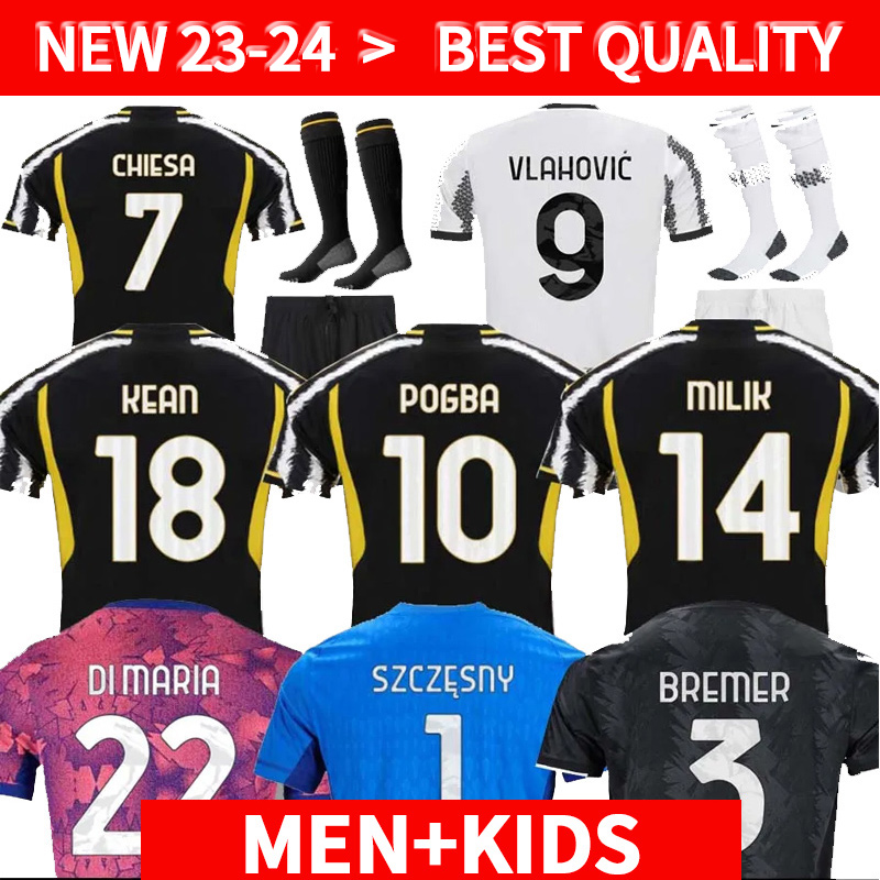 23 24 VLAHOVIC CHIESA MILIK soccer jerseys 2023 2024 POGBA men kids set BONUCCI football shirts kit DI MARIA uniform Kostic Fagioli Danilo maglie da calcio, 2324 home
23 24 VLAHOVIC CHIESA MILIK soccer jerseys 2023 2024 POGBA men kids set BONUCCI football shirts kit DI MARIA uniform Kostic Fagioli Danilo maglie da calcio, 2324 home