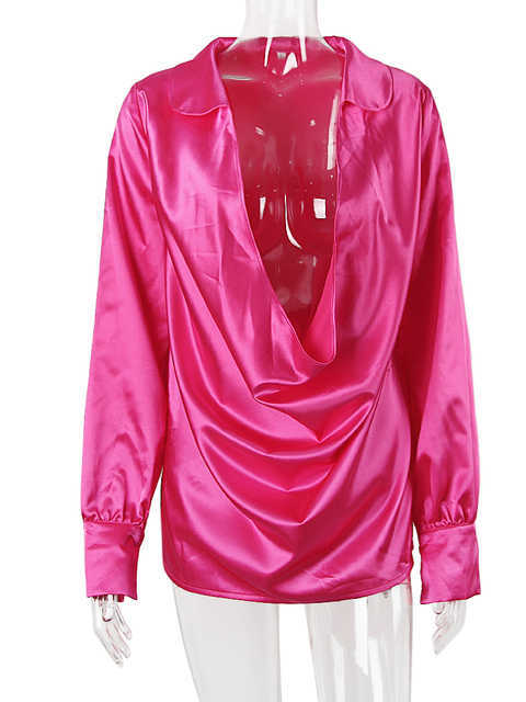 Summer Loose Casual Long Sleeve Tops Rave Outfit Nightclub Clothes Women Fashion 2022 Hot Pink Satin Blouse Shirts, Green
Summer Loose Casual Long Sleeve Tops Rave Outfit Nightclub Clothes Women Fashion 2022 Hot Pink Satin Blouse Shirts, Green