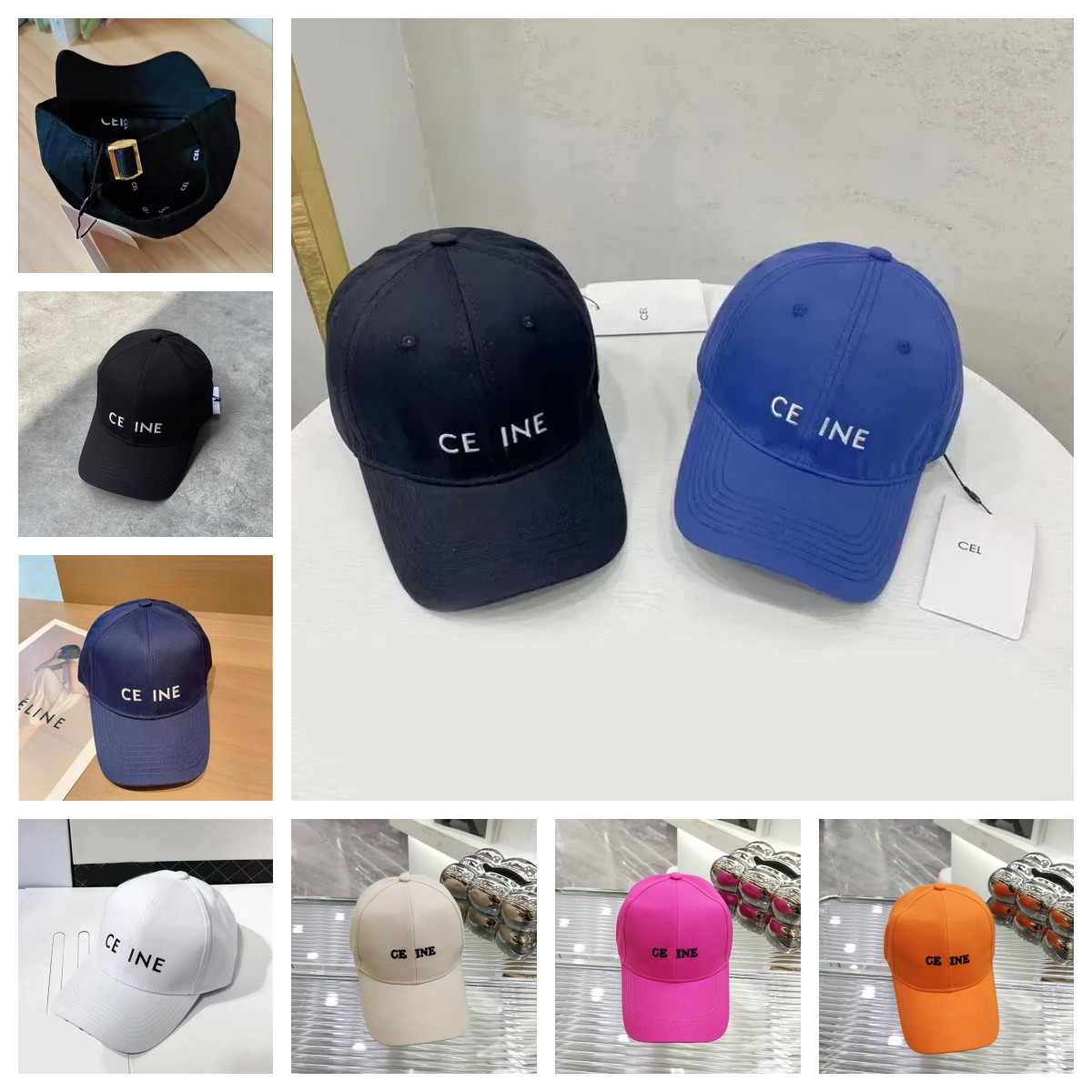 Fashion Hat Mens Womens Baseball Cap Celins S Fitted Hats Letter Summer Snapback Sunshade Sport Embroidery Casquette Beach Luxury Hats Gorra, 13#
Fashion Hat Mens Womens Baseball Cap Celins S Fitted Hats Letter Summer Snapback Sunshade Sport Embroidery Casquette Beach Luxury Hats Gorra, 13#