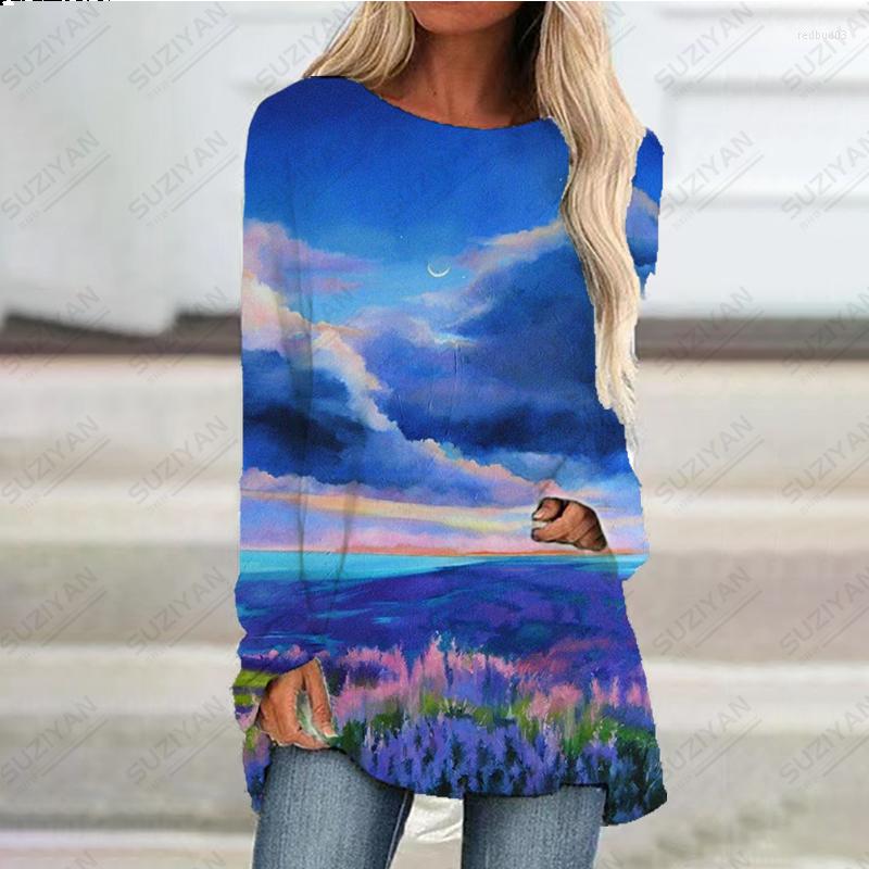 Casual Dresses 2023 Summer Fashion Women' Raglan Sleeve Dress Sunset Pattern Printing Round Neck Long Loose Fit Top, Pm2728wa
Casual Dresses 2023 Summer Fashion Women' Raglan Sleeve Dress Sunset Pattern Printing Round Neck Long Loose Fit Top, Pm2728wa