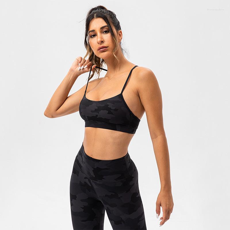 Yoga Outfit Arrivals Sport Tank Crop Top Women Fitness Bra Printed Camouflage Gym Underwear Workout Training Removable Chest Pad, Beige
Yoga Outfit Arrivals Sport Tank Crop Top Women Fitness Bra Printed Camouflage Gym Underwear Workout Training Removable Chest Pad, Beige