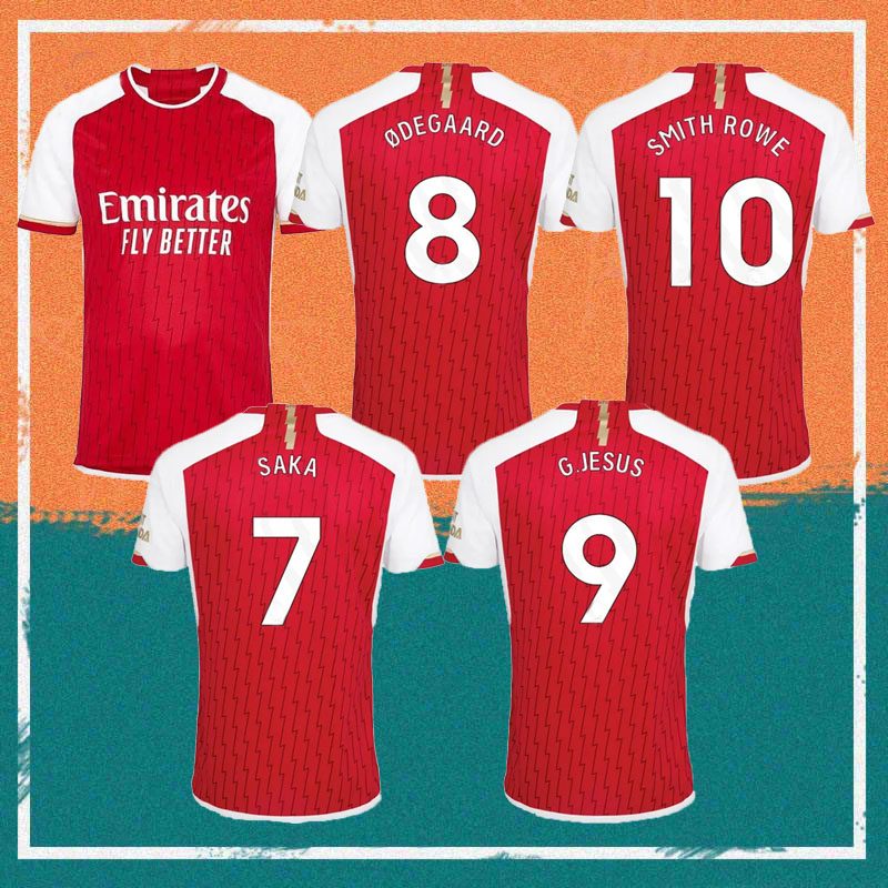 23/24 Player version Gunners Soccer jerseys 2023 SAKA MARTINELLI G.JESUS SMITH ROWE shirts ODEGAARD THOMAS TIERNEY TROSSARD JORGINHO ARsen football uniform, Home
23/24 Player version Gunners Soccer jerseys 2023 SAKA MARTINELLI G.JESUS SMITH ROWE shirts ODEGAARD THOMAS TIERNEY TROSSARD JORGINHO ARsen football uniform, Home