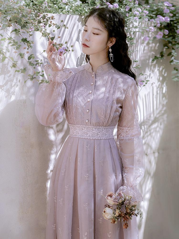 Casual Dresses 2023 Fashion Women' Clothing Ankle-Length Vintage Women Dress, Purple
Casual Dresses 2023 Fashion Women' Clothing Ankle-Length Vintage Women Dress, Purple