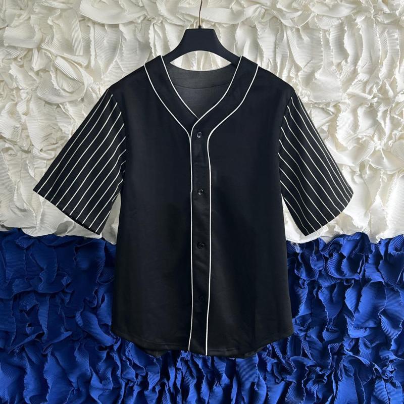 Men' Casual Shirts 2023SS Spring Summer Men' Baseball Shirt Comfortable Stylish Loose Fitting Women' Oversize Short Sleeve, Black
Men' Casual Shirts 2023SS Spring Summer Men' Baseball Shirt Comfortable Stylish Loose Fitting Women' Oversize Short Sleeve, Black