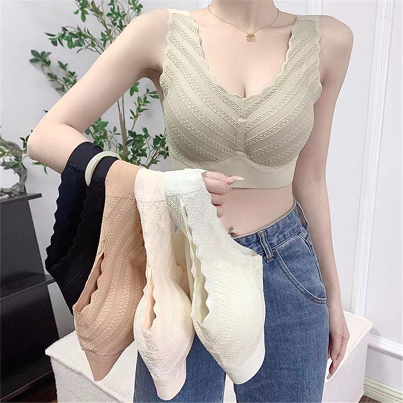 Yoga Outfit 2023 Gathered Beauty Back No Marks Nude Bra Steel Ring Fixed Cup Closed Breast Support Sleep Sports Underwear, Black
Yoga Outfit 2023 Gathered Beauty Back No Marks Nude Bra Steel Ring Fixed Cup Closed Breast Support Sleep Sports Underwear, Black