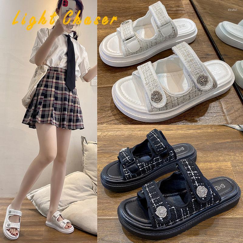 Slippers 35-42 Large Size Women's Shoes Fashion Thick-soled Summer Flat-soled Casual, Picture shown
Slippers 35-42 Large Size Women's Shoes Fashion Thick-soled Summer Flat-soled Casual, Picture shown