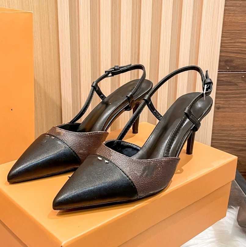 Luxurys 2023 Women's Brand Sandals 8CM Stilettos Monograms Plaid Pumps Pointed Black Cap Toe High Heels Vintage Side Strap Slingback Slides Party Wedding Dress Shoes, Dwslv11
Luxurys 2023 Women's Brand Sandals 8CM Stilettos Monograms Plaid Pumps Pointed Black Cap Toe High Heels Vintage Side Strap Slingback Slides Party Wedding Dress Shoes, Dwslv11