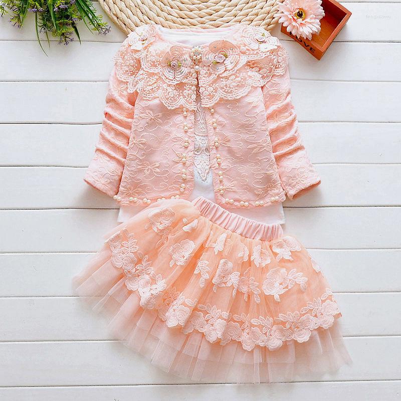 Clothing Sets Lovely Kids Girls 3pcs Short Outwear Jacket Long Sleeve Shirt Skirts Spring Autumn Toddler Suits, Rose
Clothing Sets Lovely Kids Girls 3pcs Short Outwear Jacket Long Sleeve Shirt Skirts Spring Autumn Toddler Suits, Rose