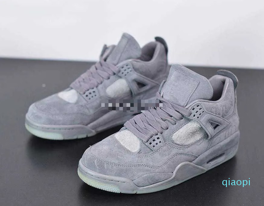 Shoes Jumpman WOLF GREY Suede Basketball Outdoor Sports Sneakers