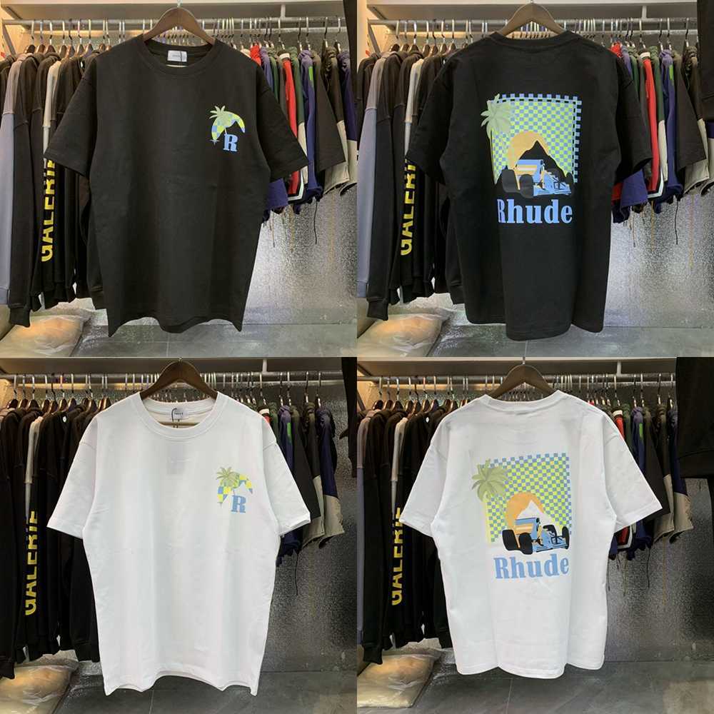 Men' Hoodies Sweatshirts 2023 RHUDE Moonlight Tropics T Shirt Men Women Oversized Coconut Racing Rhude Tees with Tags T Shirts
Men' Hoodies Sweatshirts 2023 RHUDE Moonlight Tropics T Shirt Men Women Oversized Coconut Racing Rhude Tees with Tags T Shirts