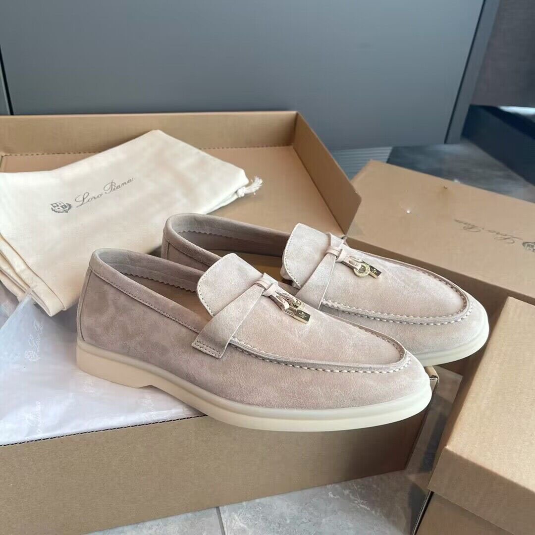 Summer Charms Walk Men's Casual Shoes Loro&Piana Loafers Flat Low Top Suede Cow Leather Oxfords LP Moccasins Comfort Rubber Sole Gentleman Walking With Box EU38-45
Summer Charms Walk Men's Casual Shoes Loro&Piana Loafers Flat Low Top Suede Cow Leather Oxfords LP Moccasins Comfort Rubber Sole Gentleman Walking With Box EU38-45