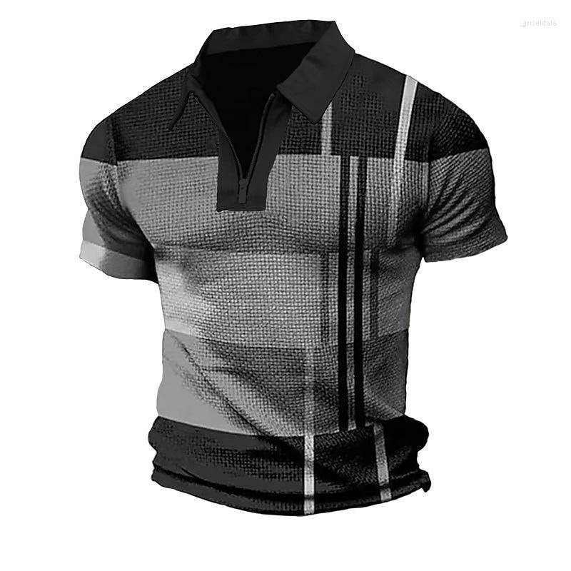 Men' Polos Men' Solid Color Polo Shirt Short Sleeve Turn-Down Collar Zipper Shirt&for Men Casual Streetwear Summer Male Tops, 23429yt004
Men' Polos Men' Solid Color Polo Shirt Short Sleeve Turn-Down Collar Zipper Shirt&for Men Casual Streetwear Summer Male Tops, 23429yt004