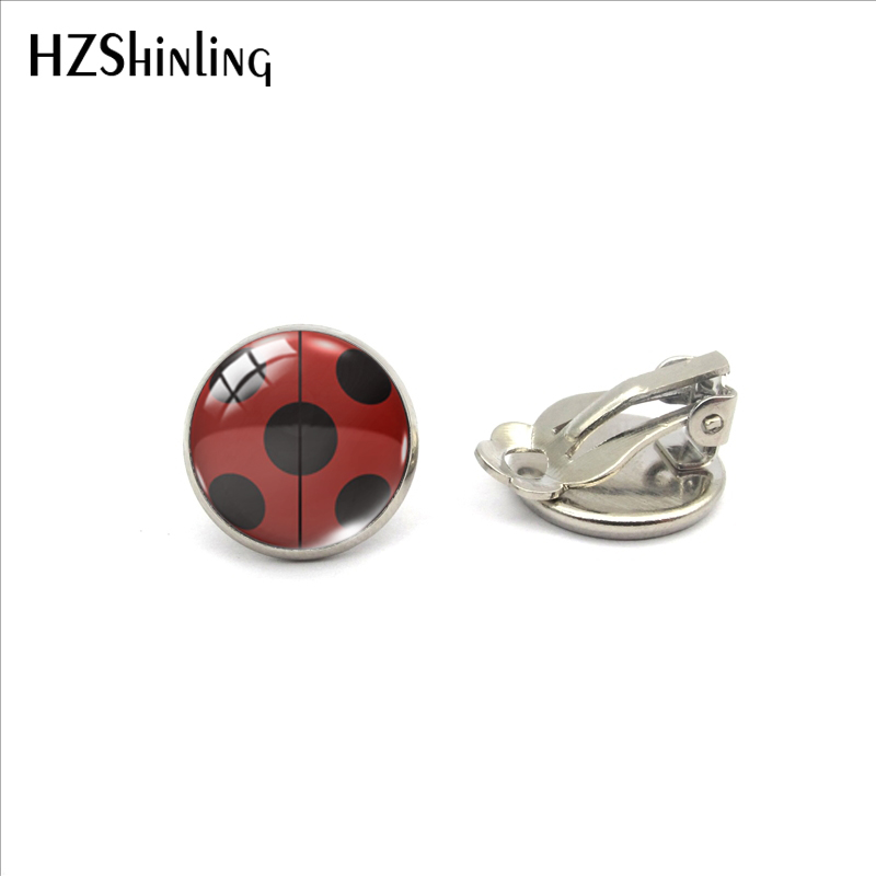 2020 New Arrival Laddybug Insects Cartoon Glass Clip Earrings Cute Ladybugs Jewelry No Pierced Earrings Gifts
2020 New Arrival Laddybug Insects Cartoon Glass Clip Earrings Cute Ladybugs Jewelry No Pierced Earrings Gifts
