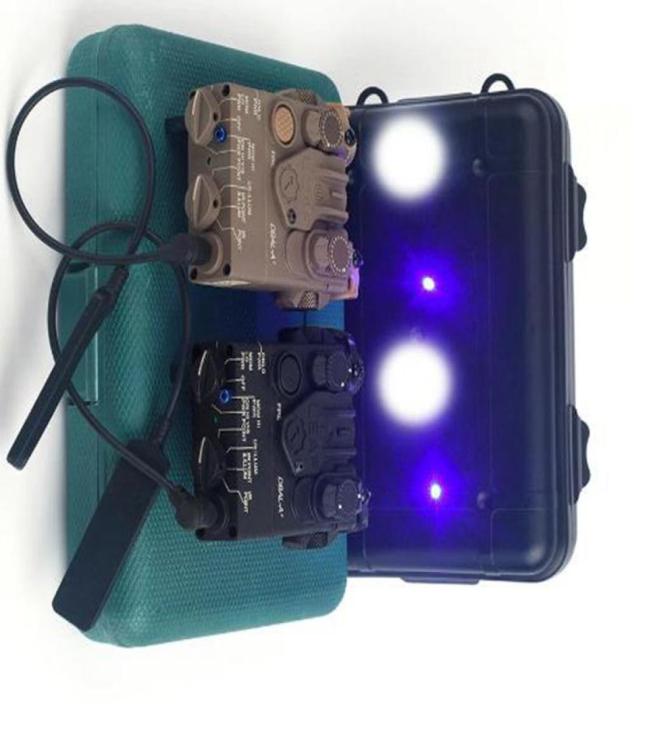 Gun Lights Tactical DBALA2 Blue Laser Sight White Flashlight NO IR Version DBAL A2 Airsoft Lanterna Rifle Hunting5526750