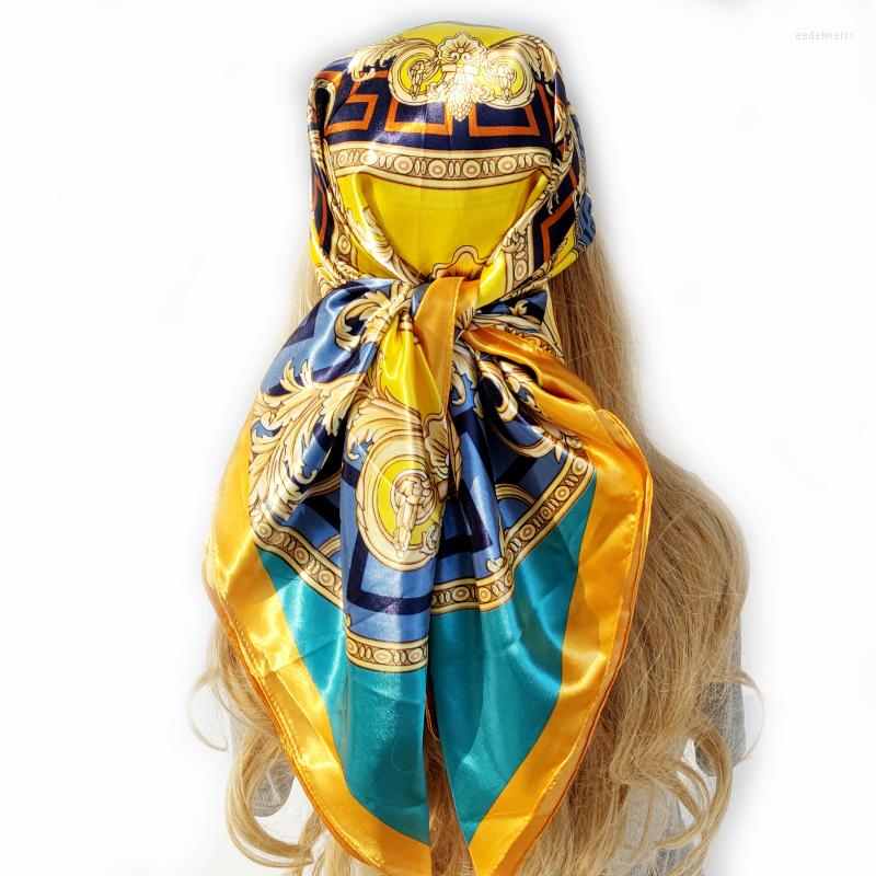 Scarves 2023 Summer Sunscreen Fashion Design Beach Headscarf Women Luxury 90X90CM Silk Hijab Model For Square Shawls
Scarves 2023 Summer Sunscreen Fashion Design Beach Headscarf Women Luxury 90X90CM Silk Hijab Model For Square Shawls