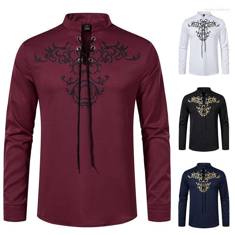 Men' Casual Shirts Men' Henry Neck Print Long Sleeve Medieval Shirt 2023 Fashion Solid Color Short Linen Men, Black
Men' Casual Shirts Men' Henry Neck Print Long Sleeve Medieval Shirt 2023 Fashion Solid Color Short Linen Men, Black