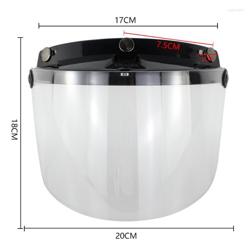 Motorcycle Helmets Windproof 3-Snap Visor Lens Shield For Flip Up Down Open Face 0824
Motorcycle Helmets Windproof 3-Snap Visor Lens Shield For Flip Up Down Open Face 0824