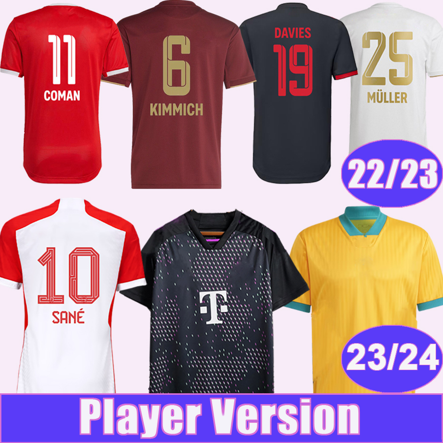 23 24 SANE MULLER LEWANDOWSKI Mens Soccer Jerseys ICONS Retro 22 23 DAVIES HERNANDEZ SARR SABITZER CHOUPO-MOTING COMAN Player Version Home Away 3rd Football Shirts, Qy13696 23 24 away no patch
23 24 SANE MULLER LEWANDOWSKI Mens Soccer Jerseys ICONS Retro 22 23 DAVIES HERNANDEZ SARR SABITZER CHOUPO-MOTING COMAN Player Version Home Away 3rd Football Shirts, Qy13696 23 24 away no patch