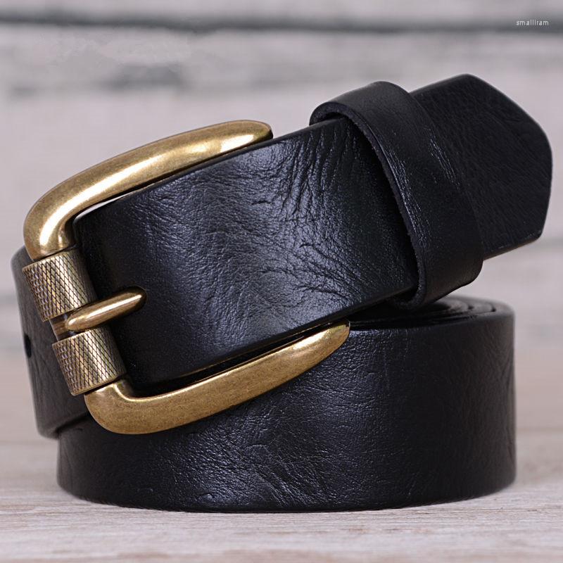 Belts Men's Leather Belt Personality Retro Pin Buckle Young And Middle-aged Casual Jeans Head Layer Cowhide, Black
Belts Men's Leather Belt Personality Retro Pin Buckle Young And Middle-aged Casual Jeans Head Layer Cowhide, Black