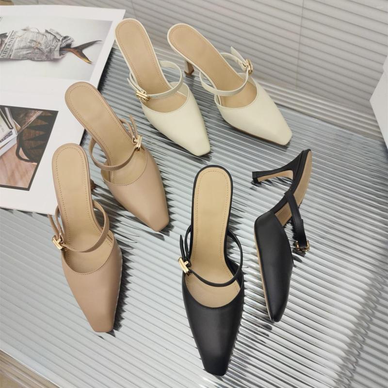 Slippers Style Baotou Semi Women's 2023 Summer Fashion Korean Version European And American Sexy Pointed High Heels, Black
Slippers Style Baotou Semi Women's 2023 Summer Fashion Korean Version European And American Sexy Pointed High Heels, Black