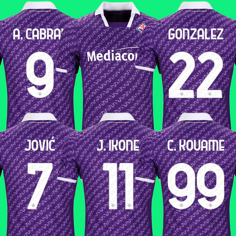 23 24 Fiorentina soccer jerseys IKONE 2023 2024 CASTROVILLI ERICK Florence jersey ACF JOVIC CABRAL Milenkovic C.Kouame men kids kit sets football shirts, Home
23 24 Fiorentina soccer jerseys IKONE 2023 2024 CASTROVILLI ERICK Florence jersey ACF JOVIC CABRAL Milenkovic C.Kouame men kids kit sets football shirts, Home