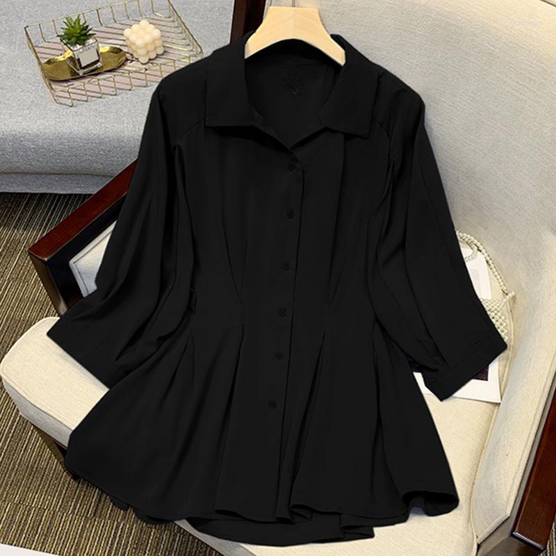 Women's Blouses Spring Fashion Shirts Vintage Women Black Lady Long Sleeves Female Loose 2023, Blue
Women's Blouses Spring Fashion Shirts Vintage Women Black Lady Long Sleeves Female Loose 2023, Blue