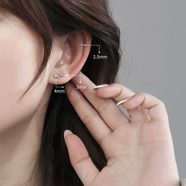 Silver Ear Stick Ear Hole Maintenance Female Ear Studs Anti Allergy Sterling Silver Earrings No need to Remove Student Earrings for Sleep
Silver Ear Stick Ear Hole Maintenance Female Ear Studs Anti Allergy Sterling Silver Earrings No need to Remove Student Earrings for Sleep
