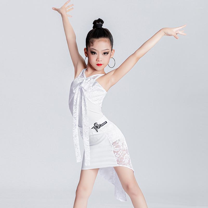 Stage Wear Kids Salsa Tango Chacha Ballroom Dance Competition Dress White Latin Top Skirts For Girls Practice SL7905
Stage Wear Kids Salsa Tango Chacha Ballroom Dance Competition Dress White Latin Top Skirts For Girls Practice SL7905