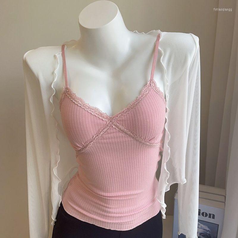 Women' Tanks BEENLE Slim V-neck Inner Sling Camisole Korean Version Lace Stitching Summer Sexy Vest Bottoming Shirt Spring Fashion Top, Beige
Women' Tanks BEENLE Slim V-neck Inner Sling Camisole Korean Version Lace Stitching Summer Sexy Vest Bottoming Shirt Spring Fashion Top, Beige