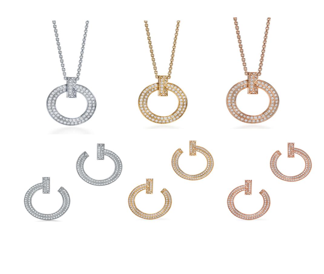TIF New Luxury T1 Ring Pendant Necklace Women039s Rose Gold Necklace Earrings Jewelry Whole3887767
TIF New Luxury T1 Ring Pendant Necklace Women039s Rose Gold Necklace Earrings Jewelry Whole3887767