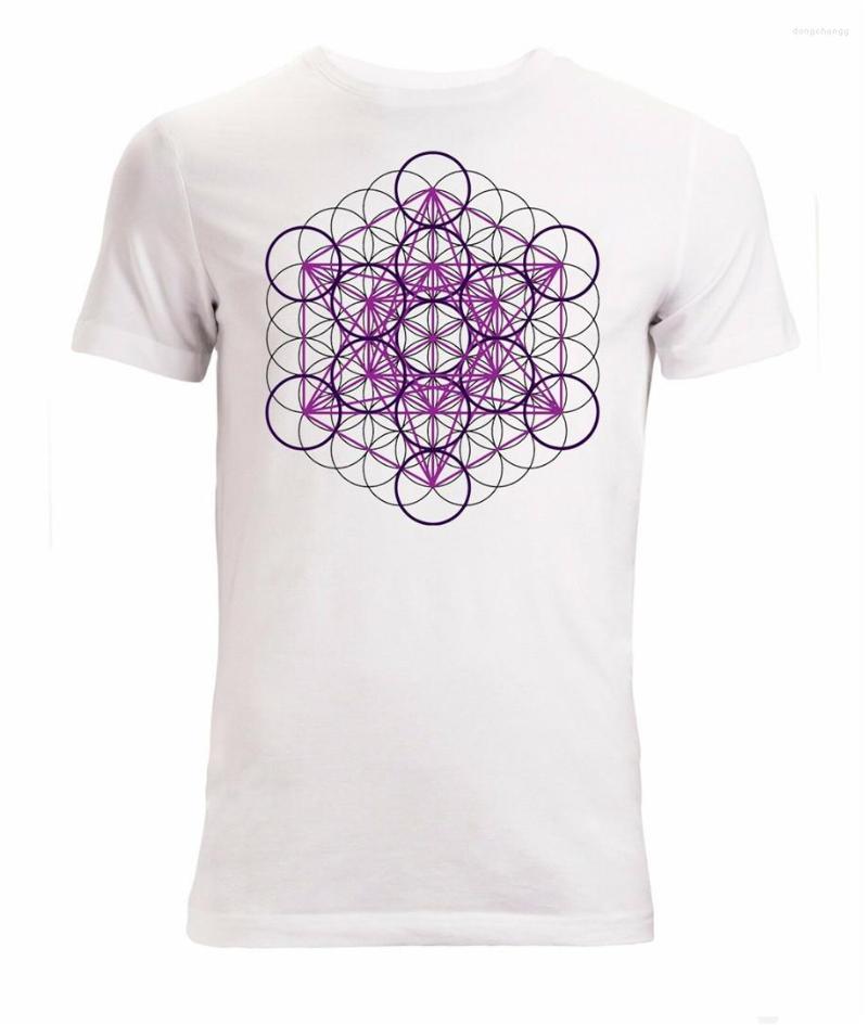 Men's T Shirts Merkaba Star Tetrahedron Flower Of Life Purple Shirt White Male Female Tee, New shirsx111339
Men's T Shirts Merkaba Star Tetrahedron Flower Of Life Purple Shirt White Male Female Tee, New shirsx111339
