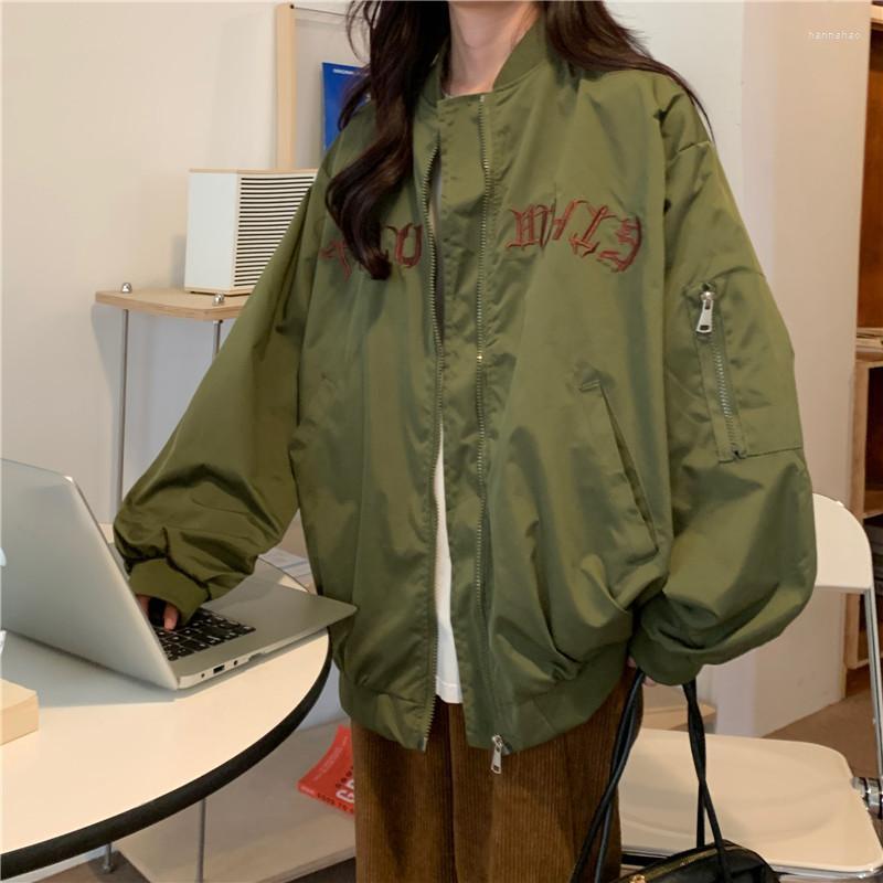 Women' Jackets Deeptown Harajuku Fashion Green Bomber Jacket Women Vintage Oversized Korean Y2k Streetwear Baseball Zipper Coats Outwear
Women' Jackets Deeptown Harajuku Fashion Green Bomber Jacket Women Vintage Oversized Korean Y2k Streetwear Baseball Zipper Coats Outwear