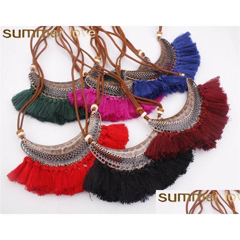 Chokers Leather Tassel Necklace Big Crescent Bohemia Long Choker Statement For Women Design Boho Vintage Wholesale Drop Delivery Jew Dhbjn
Chokers Leather Tassel Necklace Big Crescent Bohemia Long Choker Statement For Women Design Boho Vintage Wholesale Drop Delivery Jew Dhbjn