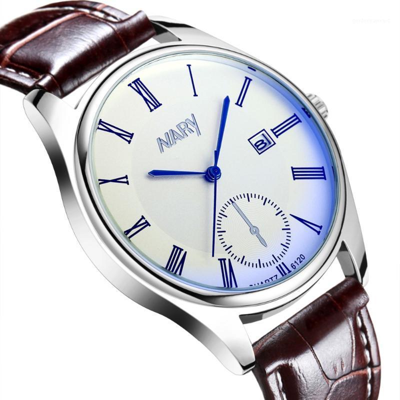 Wristwatches Fashion Casual Men's Watch Nary Top Brand Business Auto Date Qaurtz Wristwatch Leather Band Relogio Masculino, 6120blackblack
Wristwatches Fashion Casual Men's Watch Nary Top Brand Business Auto Date Qaurtz Wristwatch Leather Band Relogio Masculino, 6120blackblack