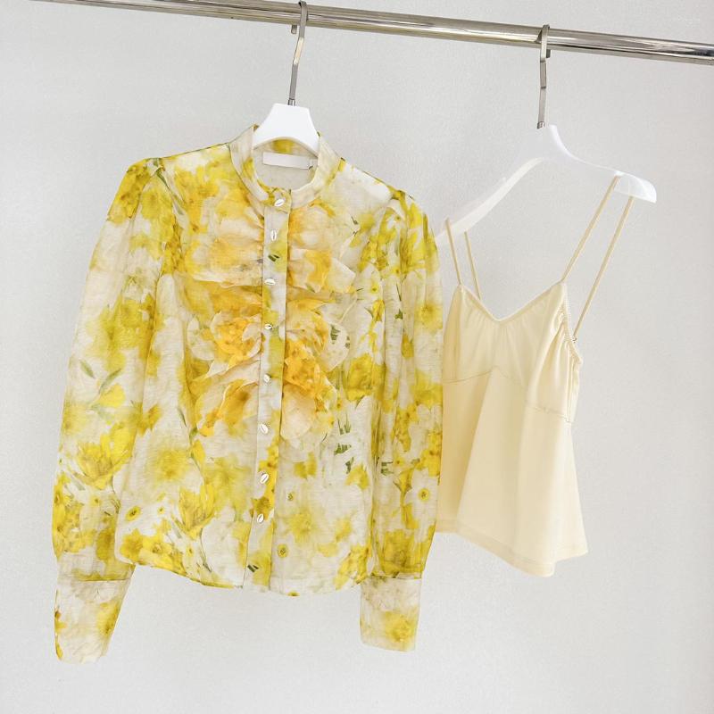 Women' Blouses Yellow Suspender Shirt Two-piece Front Decorated With Golden Seashell Details Romantic Tropical Flavor, Mixed color
Women' Blouses Yellow Suspender Shirt Two-piece Front Decorated With Golden Seashell Details Romantic Tropical Flavor, Mixed color