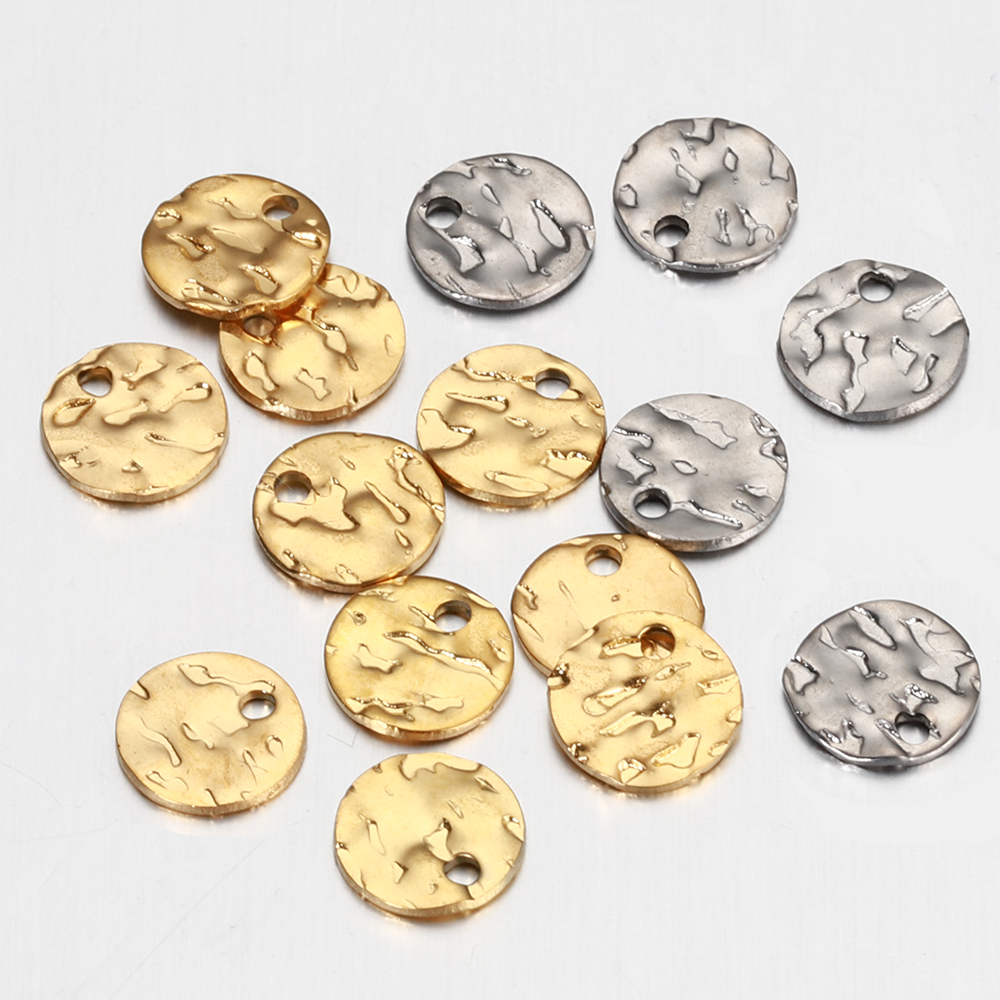 20pcs 10pcs Stainless Steel Round Hammered Charms Pendant for DIY Earring Bracelet Neckalce Jewelry Making Findings Wholesale
20pcs 10pcs Stainless Steel Round Hammered Charms Pendant for DIY Earring Bracelet Neckalce Jewelry Making Findings Wholesale